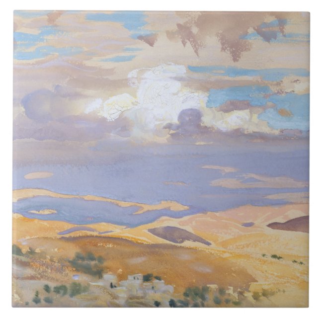 John Singer Sargent - aus Jerusalem Fliese (Vorderseite)