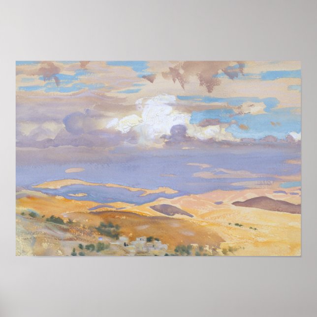 John Singer Sargent - aus Jerusalem Poster (Vorne)