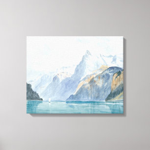 John Singer Sargent - Bay of Uri, Brunnen Leinwanddruck