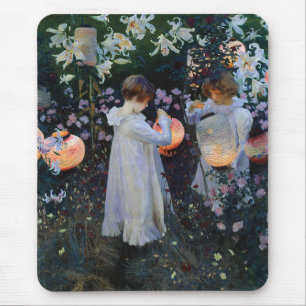 John Singer Sargent "Carnation, Lily, Lily, Rose" Mousepad