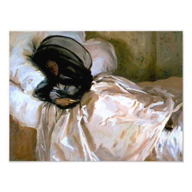 John Singer Sargent - Das Moskito-Netz Fotodruck (Vorne)