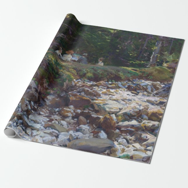 John Singer Sargent Der Meister und seine Schüler Geschenkpapier (Ungerollt)