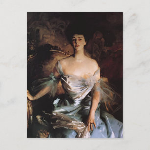 John Singer Sargent- Frau Joseph E. Widener Postkarte