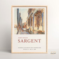 John Singer Sargent Gondel auf dem Grand Canal