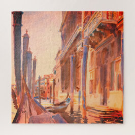 John Singer Sargent Gondola Moorings Venice Puzzle