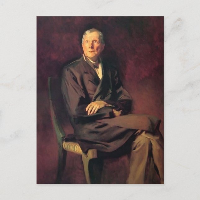 John Singer Sargent- John D. Rockefeller Postkarte (Vorderseite)