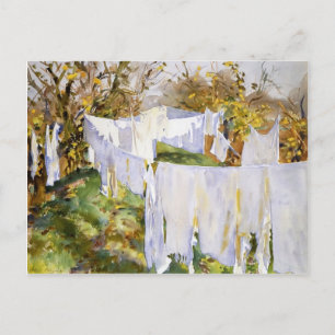 John Singer Sargent: La Biancheria Postkarte