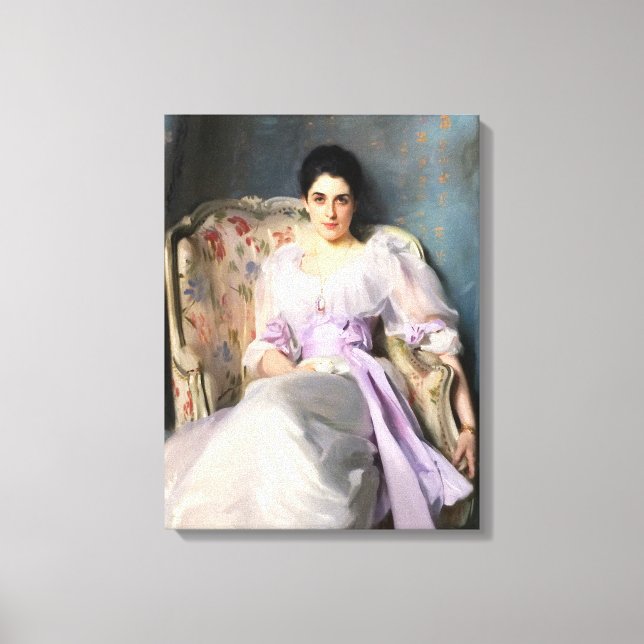 John Singer Sargent Lady Agnew of Lochnaw Leinwanddruck (Vorderseite)