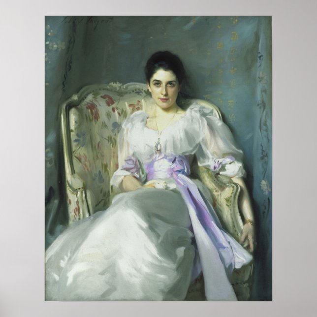 John Singer Sargent Lady Agnew Poster (Vorne)