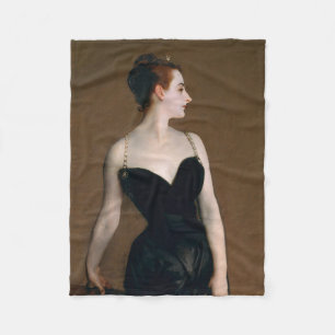 John Singer Sargent Madame X Classic Portrait Fleecedecke