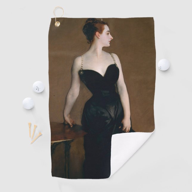 John Singer Sargent Madame X Classic Portrait Golfhandtuch (Insitu)
