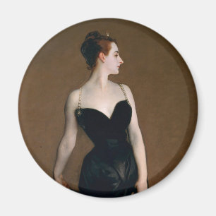 John Singer Sargent Madame X Classic Portrait Magnet