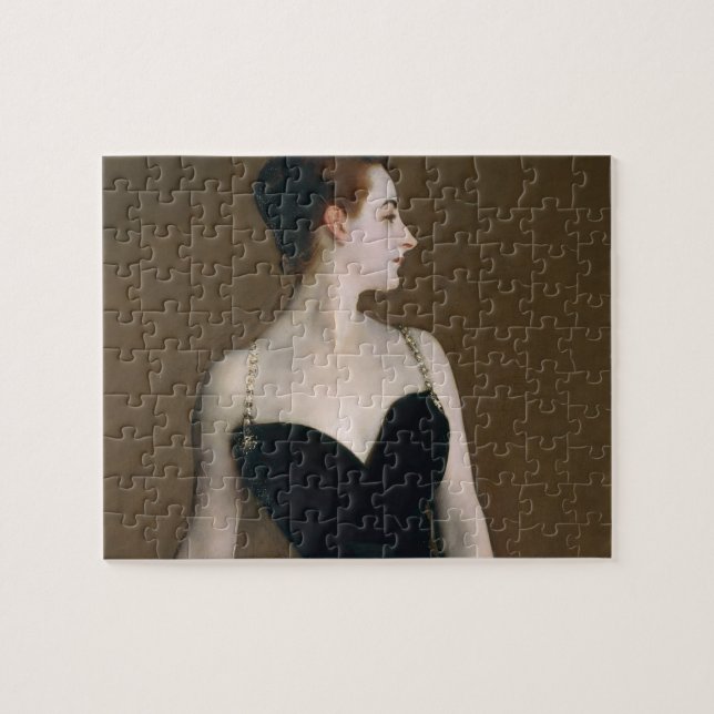 John Singer Sargent Madame X Classic Portrait Puzzle (Horizontal)