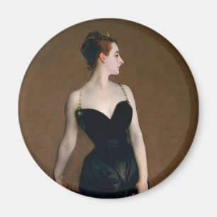 John Singer Sargent Madame X klassisches Porträt Magnet