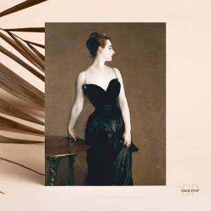John Singer Sargent Madame X Malerei Art Print Postkarte