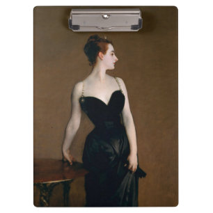 John Singer Sargent Madame X Porträt Moody Klemmbrett