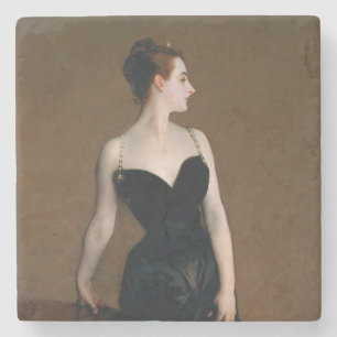John Singer Sargent Madame X Porträt Moody Steinuntersetzer