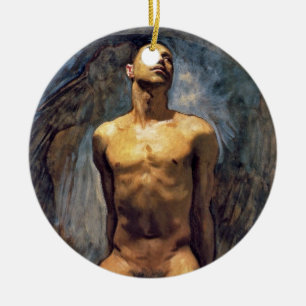 John Singer Sargent - Männliche Studie Keramikornament
