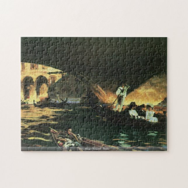 John Singer Sargent- - Rialtopuzzlespiel Puzzle (Horizontal)