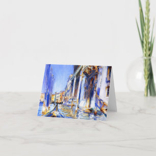 John Singer Sargent Rio dell'Angelo Venedig Karte