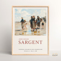 John Singer Sargent setzt sich für die Fish Malere