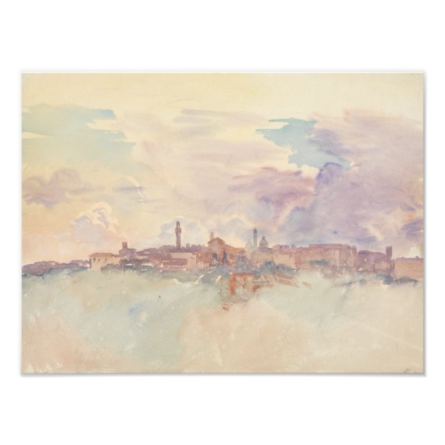 John Singer Sargent - Siena Fotodruck (Vorne)