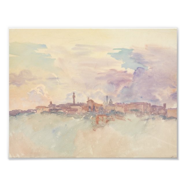 John Singer Sargent - Siena Fotodruck (Vorne)