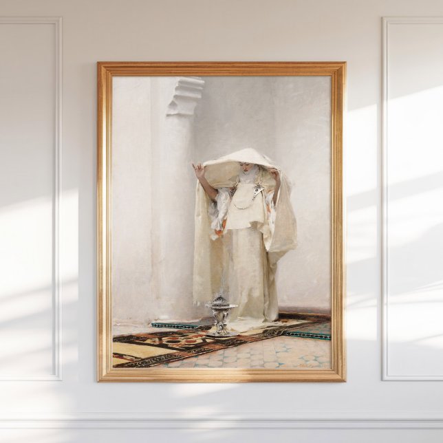 John Singer Sargent Smoke of Ambergris Painting Poster (Von Creator hochgeladen)