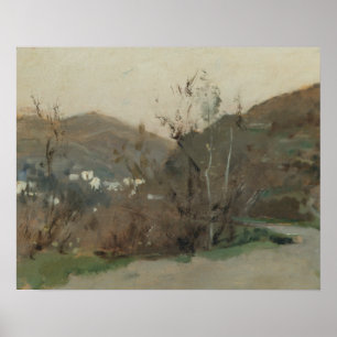 John Singer Sargent - Spanische Landschaft Poster