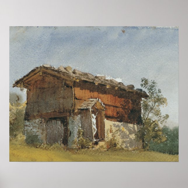 John Singer Sargent - Tiroler Schrein Poster (Vorne)