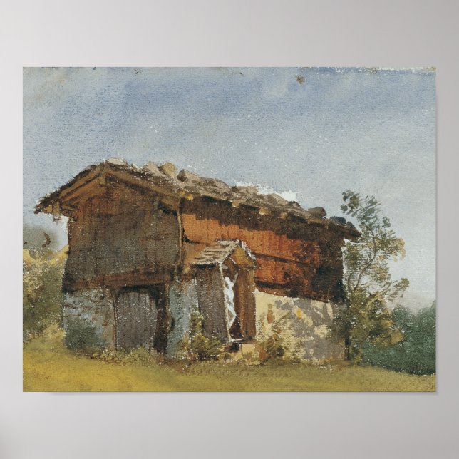 John Singer Sargent - Tiroler Schrein Poster (Vorne)