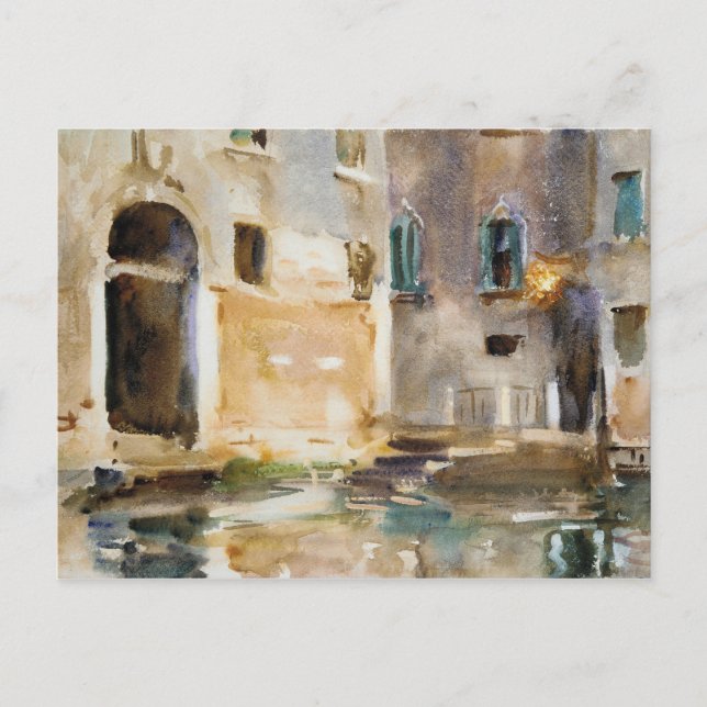 John Singer Sargent - Venice Postkarte (Vorderseite)