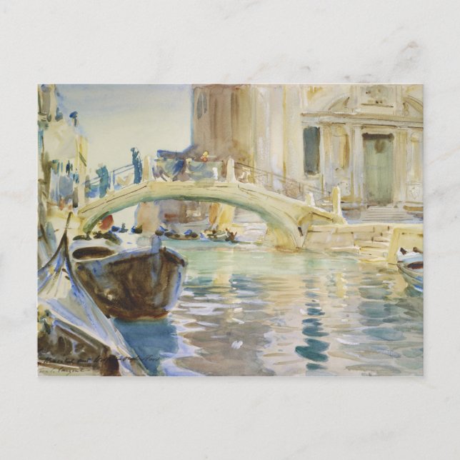John Singer Sargent - Venice Postkarte (Vorderseite)