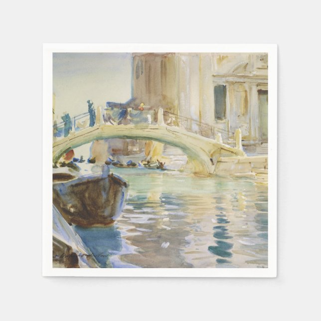 John Singer Sargent - Venice Serviette (Vorderseite)