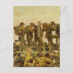 John Singer Sargent - Vergast Postkarte