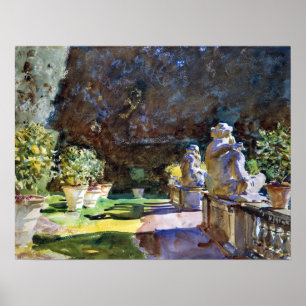 John Singer Sargent Villa di Marlia, Lucca Poster