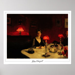 John Singer Sargent Zedign Art Poster #110