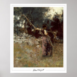 John Singer Sargent Zedign Art Poster #12-2