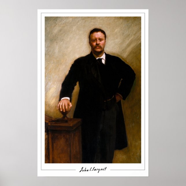 John Singer Sargent Zedign Art Poster #13 (Vorne)