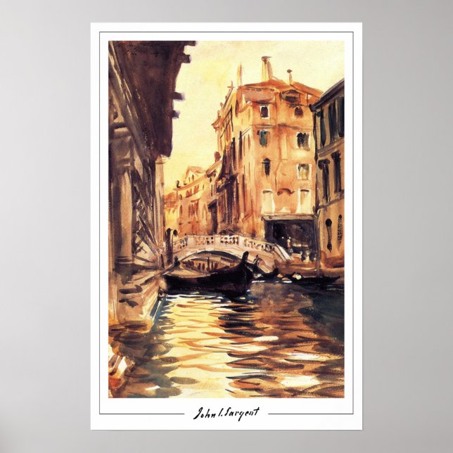 John Singer Sargent Zedign Art Poster #133 (Vorne)