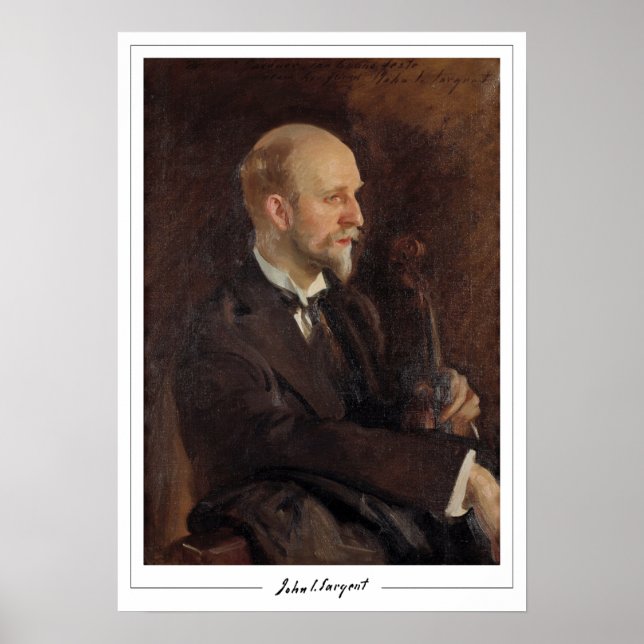 John Singer Sargent Zedign Art Poster #137-2 (Vorne)