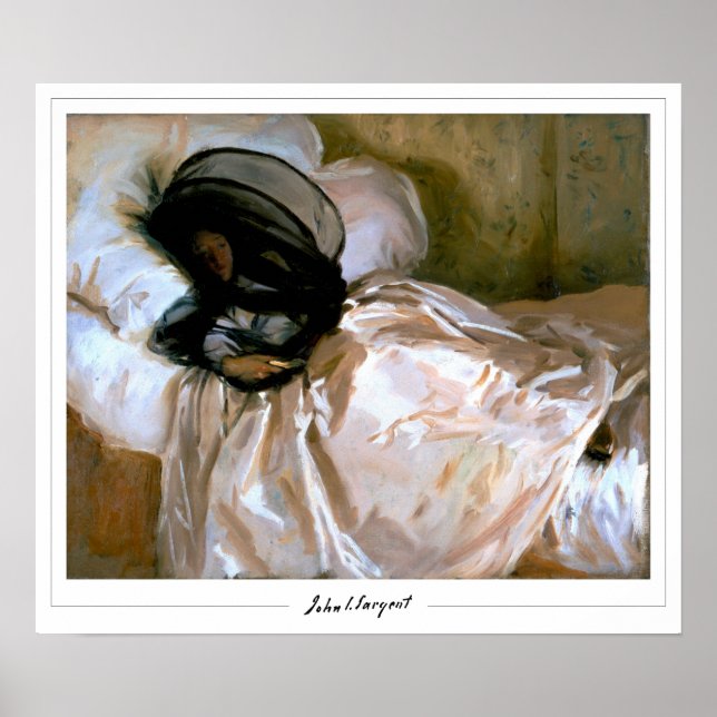 John Singer Sargent Zedign Art Poster #13-2 (Vorne)