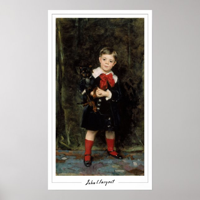 John Singer Sargent Zedign Art Poster #14 (Vorne)