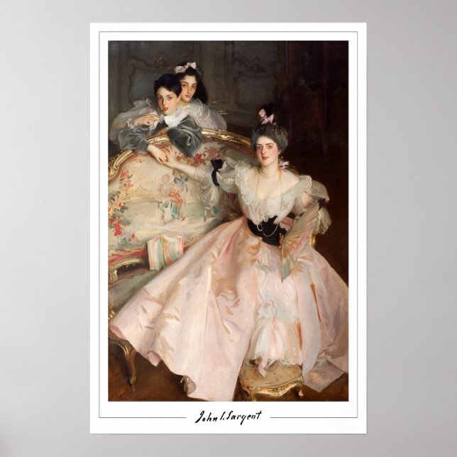John Singer Sargent Zedign Art Poster #15 (Vorne)