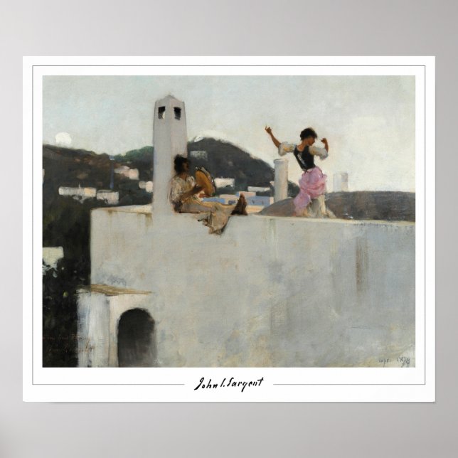 John Singer Sargent Zedign Art Poster #223 (Vorne)