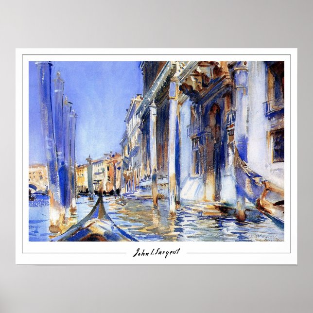 John Singer Sargent Zedign Art Poster #288 (Vorne)