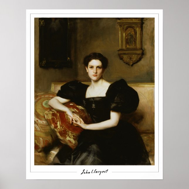 John Singer Sargent Zedign Art Poster #3 (Vorne)