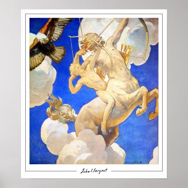 John Singer Sargent Zedign Art Poster #310 (Vorne)