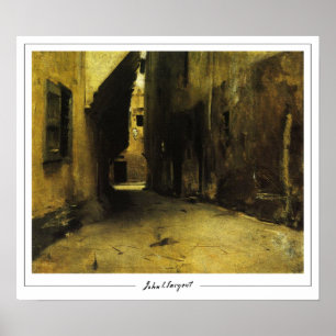 John Singer Sargent Zedign Art Poster #337
