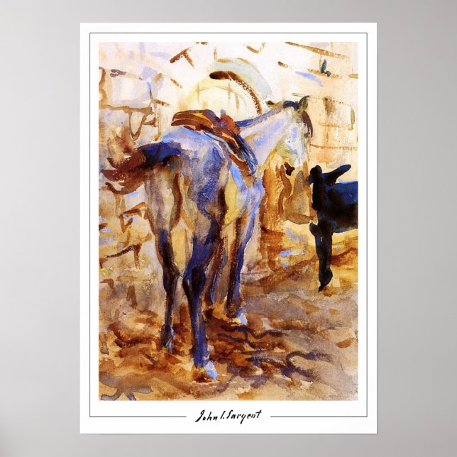 John Singer Sargent Zedign Art Poster #339 (Vorne)